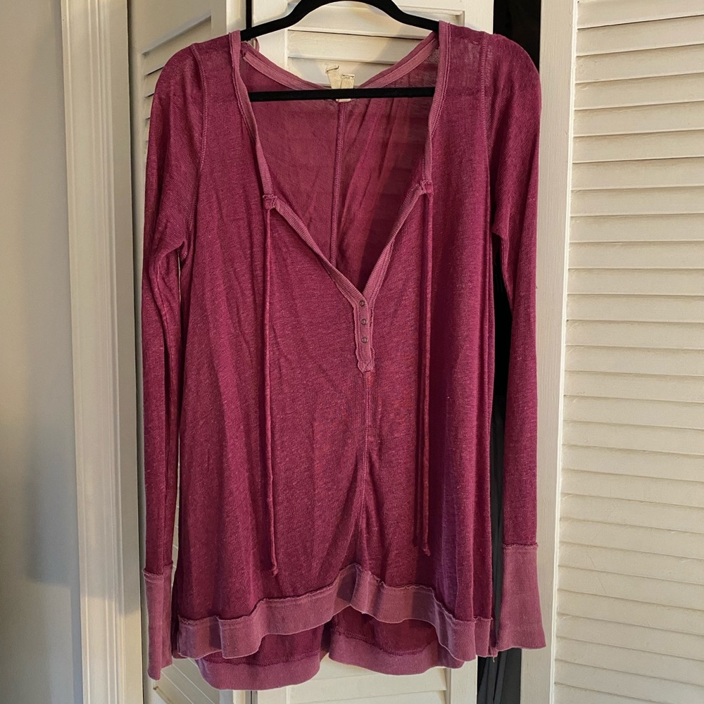 Free People Long Sleeve Top